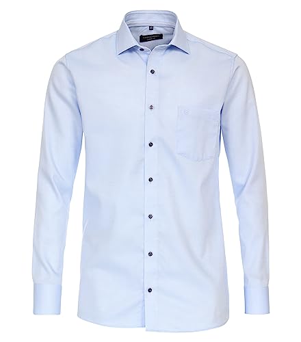 CASAMODA Businesshemd Uni Modern Fit Hellblau 43 von CASAMODA