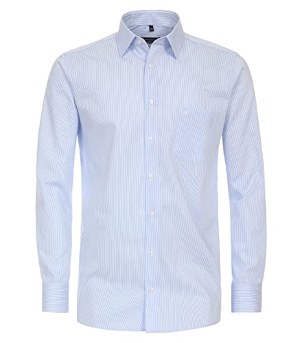 CASAMODA Businesshemd gestreift Comfort Fit Hellblau 40 von CASAMODA