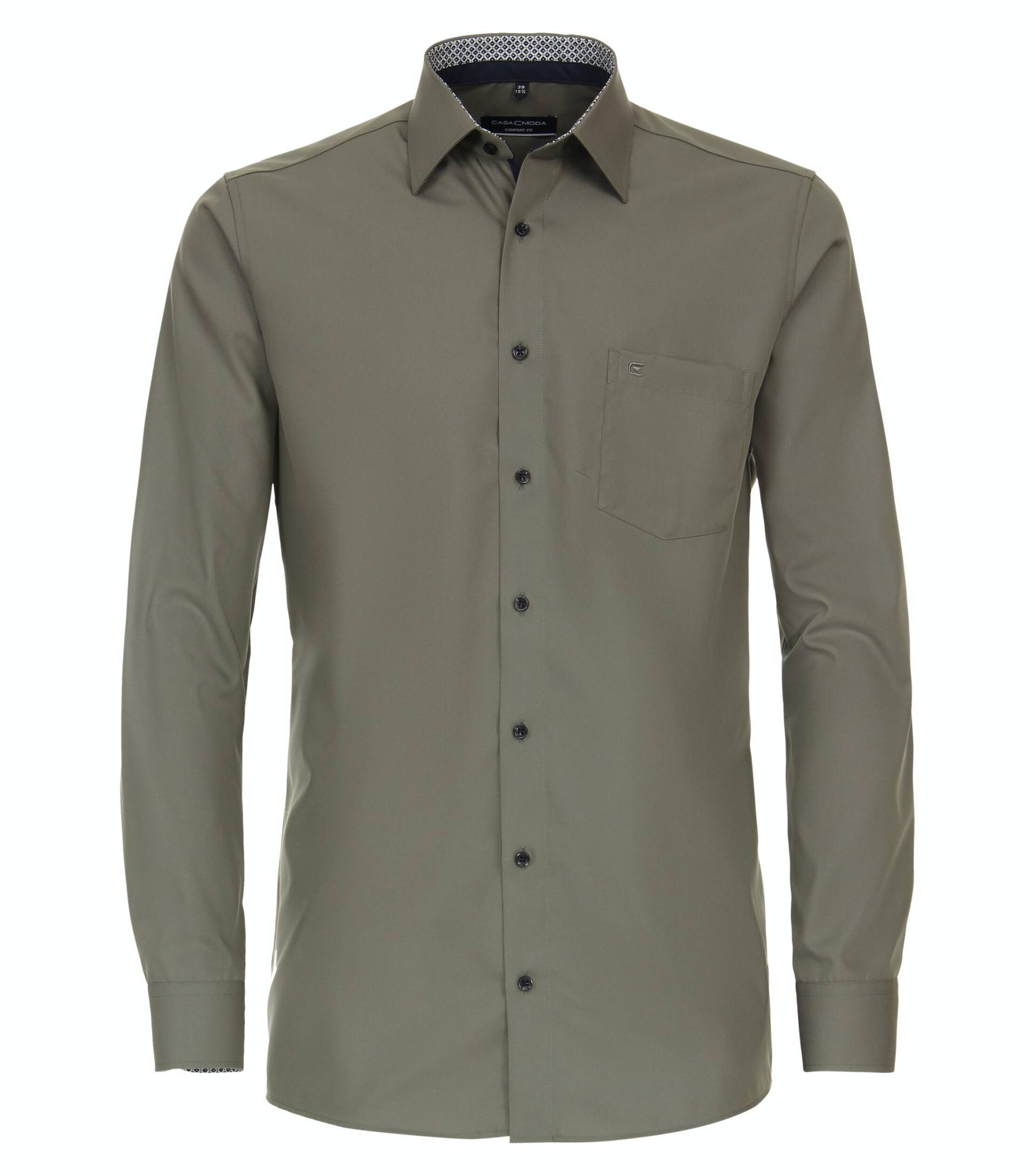 CASAMODA - Businesshemd grün - Gr. - 51 von CASAMODA