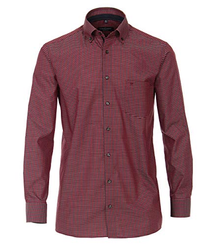 CASAMODA Businesshemd kariert Comfort Fit Mittelrot 38 CASAMODA Businesshemd kariert Comfort Fit Mittelrot 38 von CASAMODA