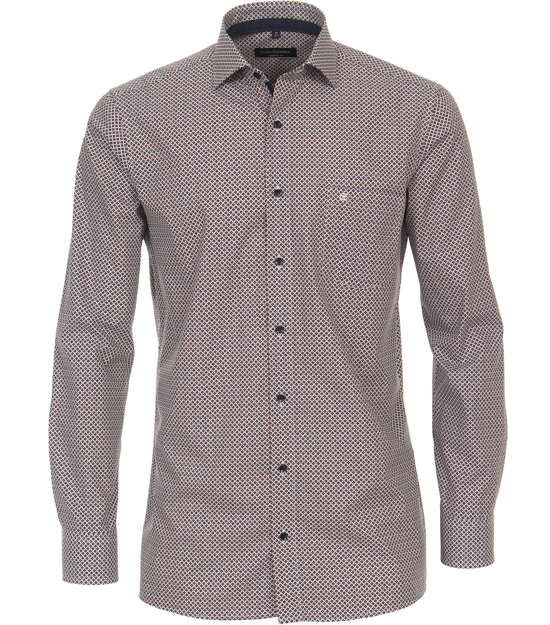 CASAMODA - Businesshemd rot - Gr. - 48 von CASAMODA