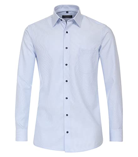 CASAMODA Businesshemd Uni Comfort Fit Hellblau 44 von CASAMODA