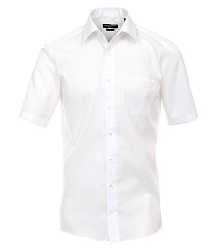 CASAMODA Businesshemd Kurzarm Uni Comfort Fit Weiß 53 CASAMODA Businesshemd Kurzarm Uni Comfort Fit Weiß 53 von CASAMODA