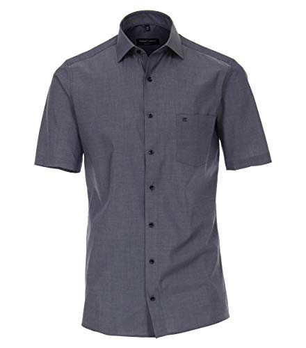 CASAMODA Businesshemd Kurzarm Uni Modern Fit von CASAMODA
