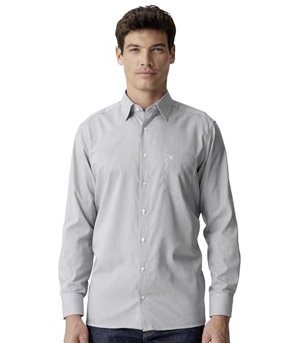 CASAMODA Businesshemden gestreift Comfort Fit Dunkelblau 52 von CASAMODA