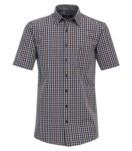 CASAMODA Freizeithemd Kurzarm kariert Comfort Fit von CASAMODA