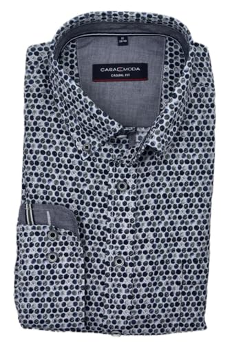 CASAMODA Casual-Fit Freizeithemd Gemustert - 3XL CASAMODA Casual-Fit Freizeithemd Gemustert - 3XL von CASAMODA