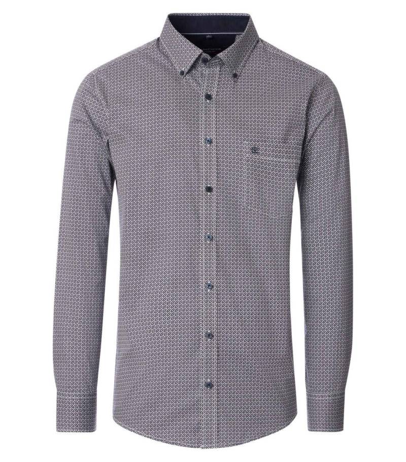 CASAMODA - Casual Fit: Freizeithemd blau - Gr. - L von CASAMODA