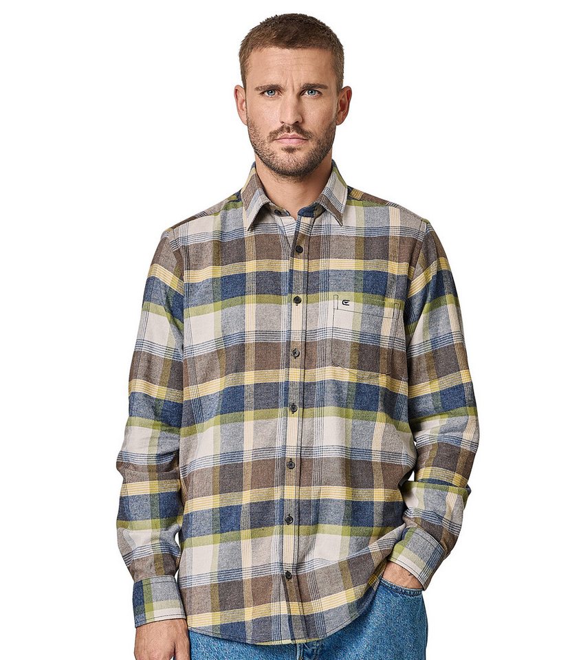CASAMODA Flanellhemd CASAMODA Flanellhemd kariert von CASAMODA