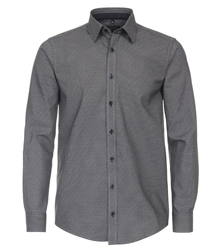 CASAMODA Flanellhemd Print Casual Fit von CASAMODA