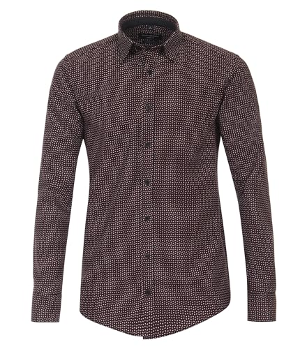 CASAMODA Flanellhemd Print Casual Fit von CASAMODA