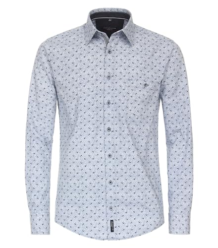 CASAMODA Flanellhemd Print Casual Fit von CASAMODA