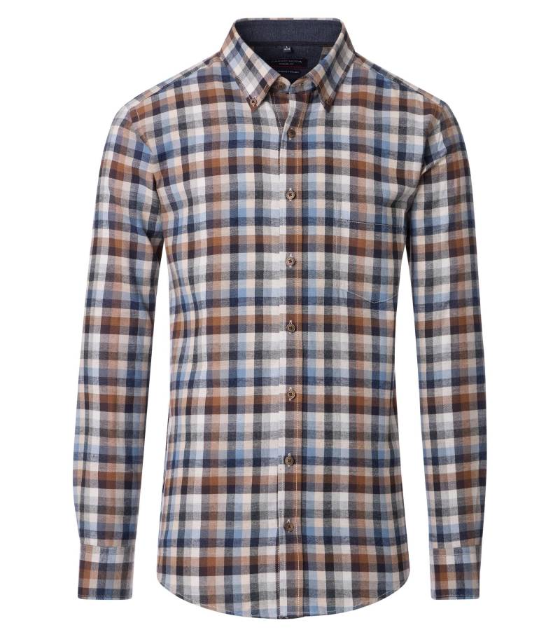 CASAMODA - Flanellhemd anthrazit - Gr. - 3XL von CASAMODA