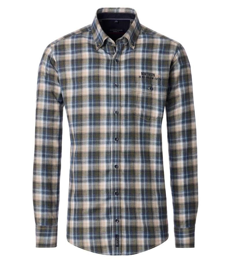 CASAMODA - Flanellhemd grün - Gr. - XL von CASAMODA