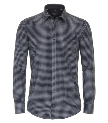CASAMODA Flanellhemd kariert Casual Fit von CASAMODA