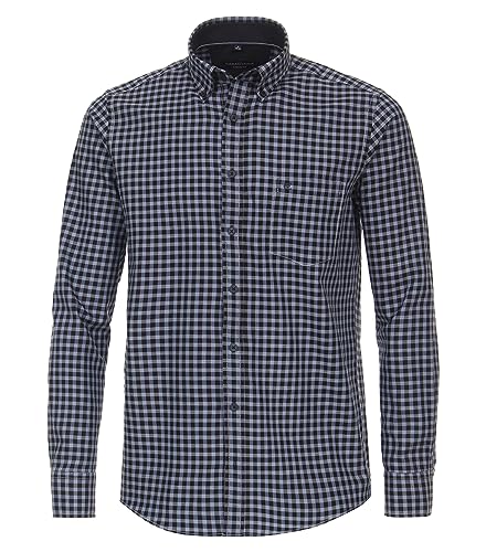 CASAMODA Flanellhemd kariert Casual Fit von CASAMODA
