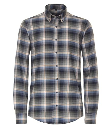 CASAMODA Flanellhemd kariert Casual Fit von CASAMODA