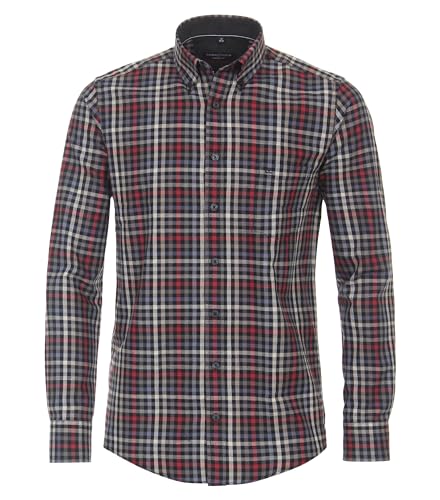 CASAMODA Flanellhemd kariert Casual Fit von CASAMODA