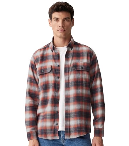 CASAMODA Flanellhemd kariert Casual Fit von CASAMODA