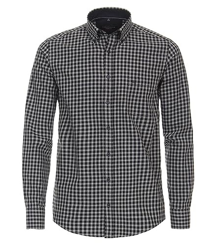 CASAMODA Flanellhemd kariert Casual Fit von CASAMODA