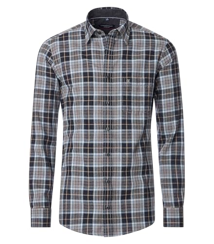 CASAMODA Flanellhemd kariert Casual Fit von CASAMODA