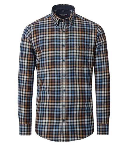 CASAMODA Flanellhemd kariert Casual Fit von CASAMODA