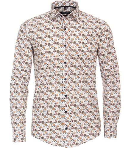 CASAMODA Freizeithemd Green-Kollektion Print Casual Fit Orange L CASAMODA Freizeithemd Green-Kollektion Print Casual Fit Orange L von CASAMODA