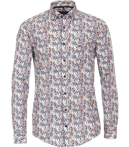 CASAMODA Freizeithemd Green-Kollektion Print Casual Fit von CASAMODA