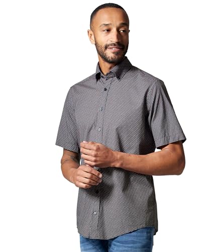 CASAMODA Freizeithemd Kurzarm Print Casual Fit von CASAMODA
