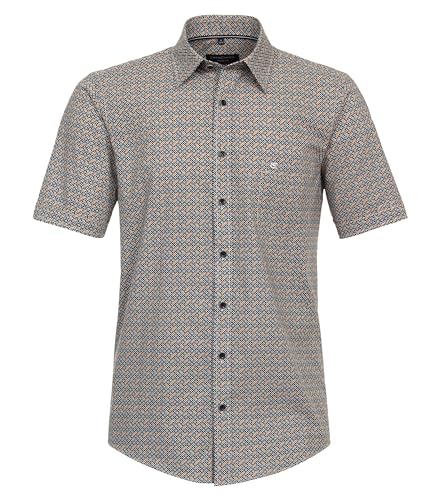 CASAMODA Freizeithemd Kurzarm Print Casual Fit Gelb L CASAMODA Freizeithemd Kurzarm Print Casual Fit Gelb L von CASAMODA
