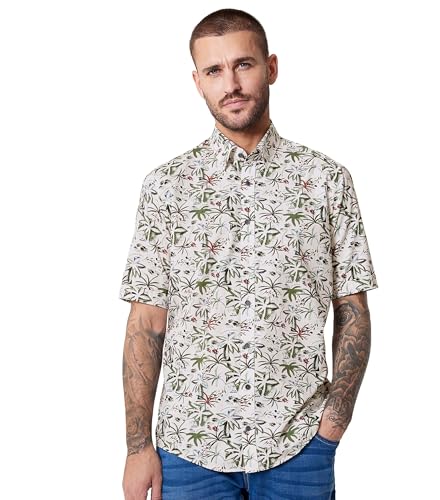 CASAMODA Freizeithemd Kurzarm Print Casual Fit von CASAMODA