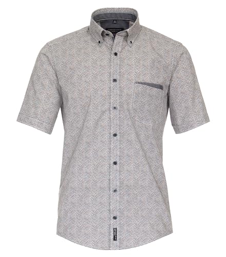 CASAMODA Freizeithemd Kurzarm Print Casual Fit Mittelblau XXL CASAMODA Freizeithemd Kurzarm Print Casual Fit Mittelblau XXL von CASAMODA
