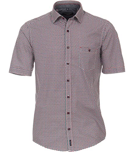 CASAMODA Freizeithemd Kurzarm Print Casual Fit von CASAMODA