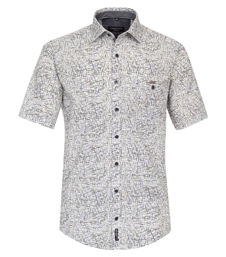 CASAMODA Freizeithemd Kurzarm Print Casual Fit graues Mittelblau XXL CASAMODA Freizeithemd Kurzarm Print Casual Fit graues Mittelblau XXL von CASAMODA