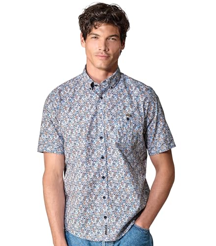 CASAMODA Freizeithemd Kurzarm Print Casual Fit von CASAMODA