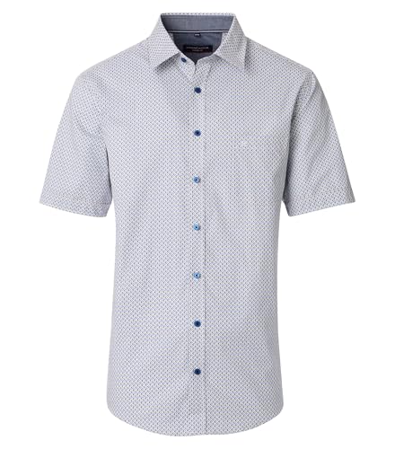 CASAMODA Freizeithemd Kurzarm Print Casual Fit von CASAMODA