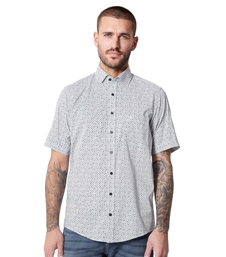 CASAMODA Freizeithemd Kurzarm Print Comfort Fit von CASAMODA