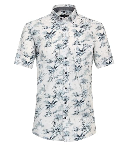 CASAMODA Freizeithemd Kurzarm Print Comfort Fit Mittelblau M CASAMODA Freizeithemd Kurzarm Print Comfort Fit Mittelblau M von CASAMODA