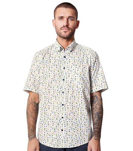 CASAMODA Freizeithemd Kurzarm Print Comfort Fit von CASAMODA