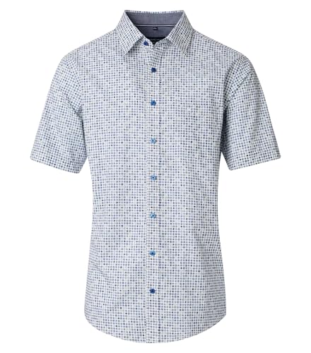 CASAMODA Freizeithemd Kurzarm Print Comfort Fit von CASAMODA