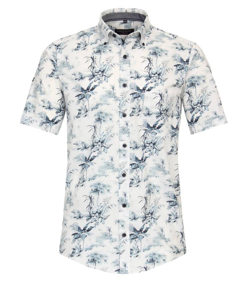 CASAMODA - Freizeithemd Kurzarm blau - Gr. - M von CASAMODA