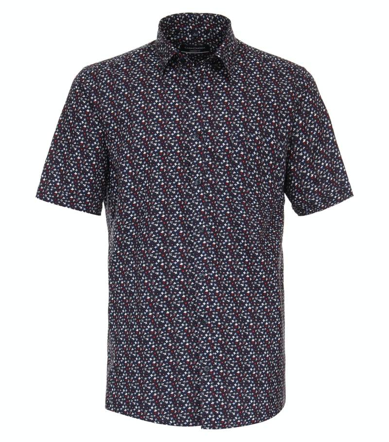 CASAMODA - Freizeithemd Kurzarm blau - Gr. - M von CASAMODA