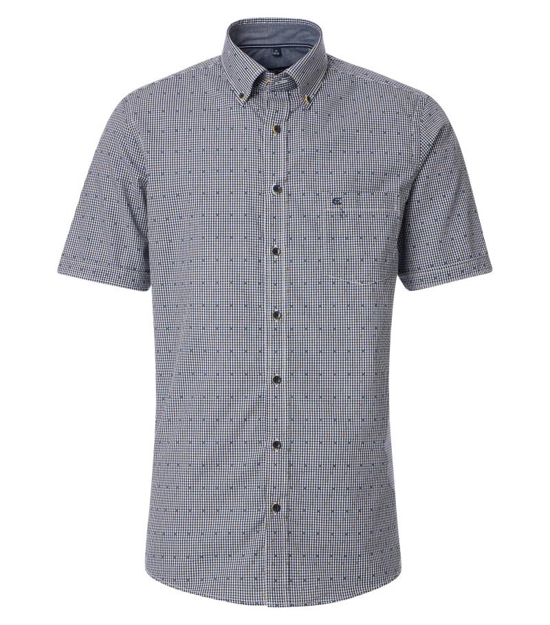 CASAMODA - Freizeithemd Kurzarm blau - Gr. - M von CASAMODA