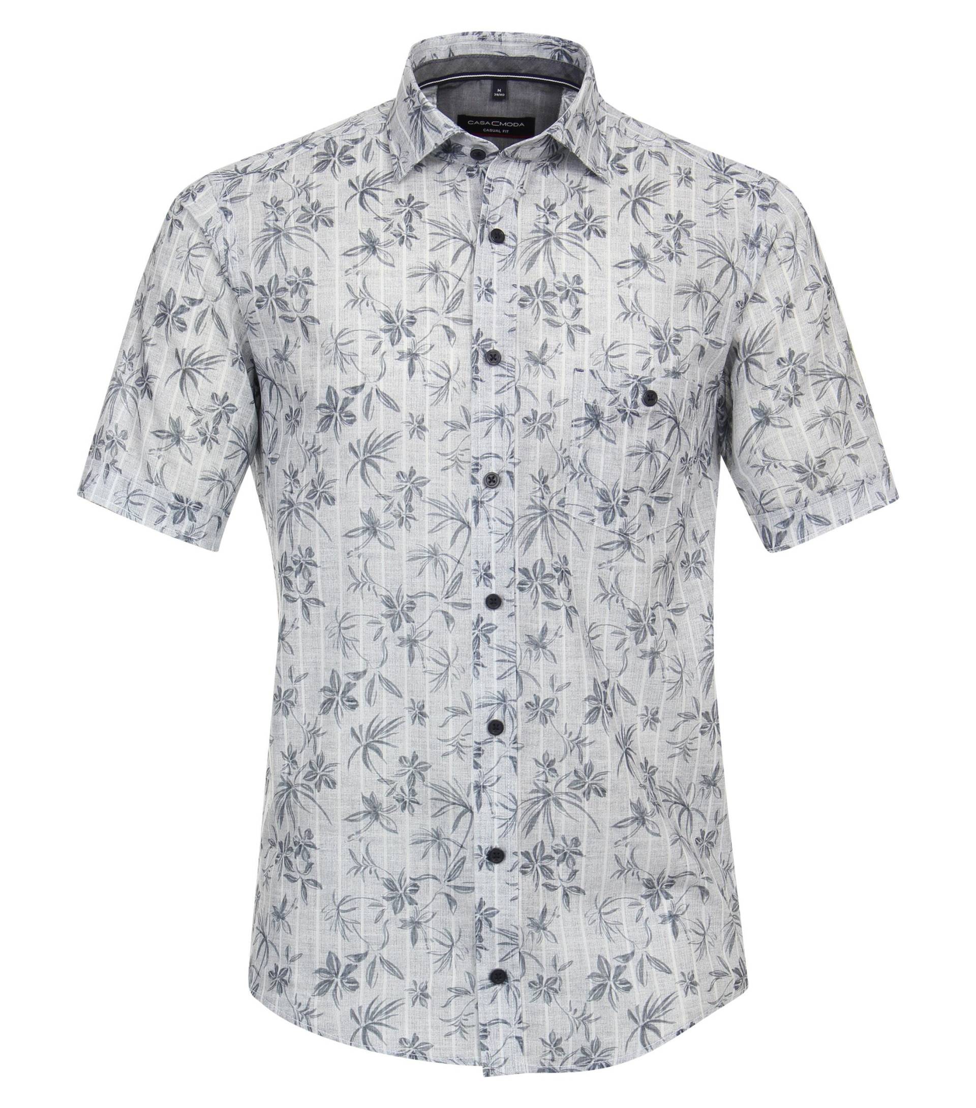 CASAMODA - Freizeithemd Kurzarm blau - Gr. - XXL von CASAMODA