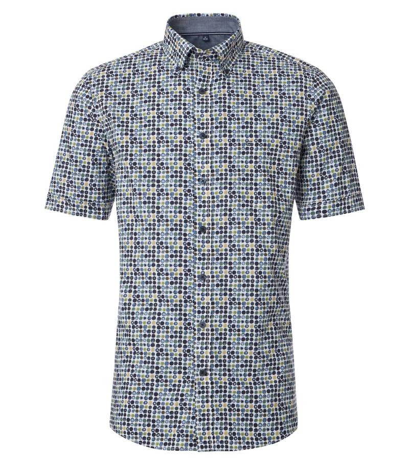 CASAMODA - Freizeithemd Kurzarm blau - Gr. - XXL von CASAMODA