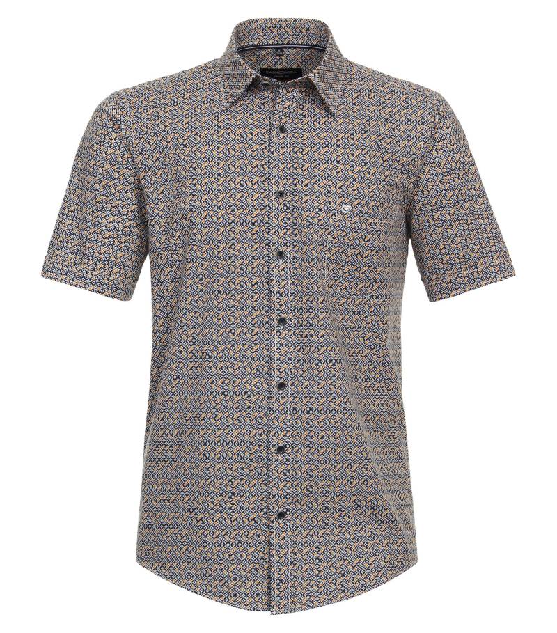 CASAMODA - Freizeithemd Kurzarm gelb - Gr. - 3XL von CASAMODA