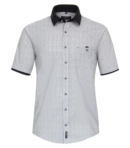 CASAMODA Freizeithemd Kurzarm gestreift Casual Fit Hellgrau XXL CASAMODA Freizeithemd Kurzarm gestreift Casual Fit Hellgrau XXL von CASAMODA