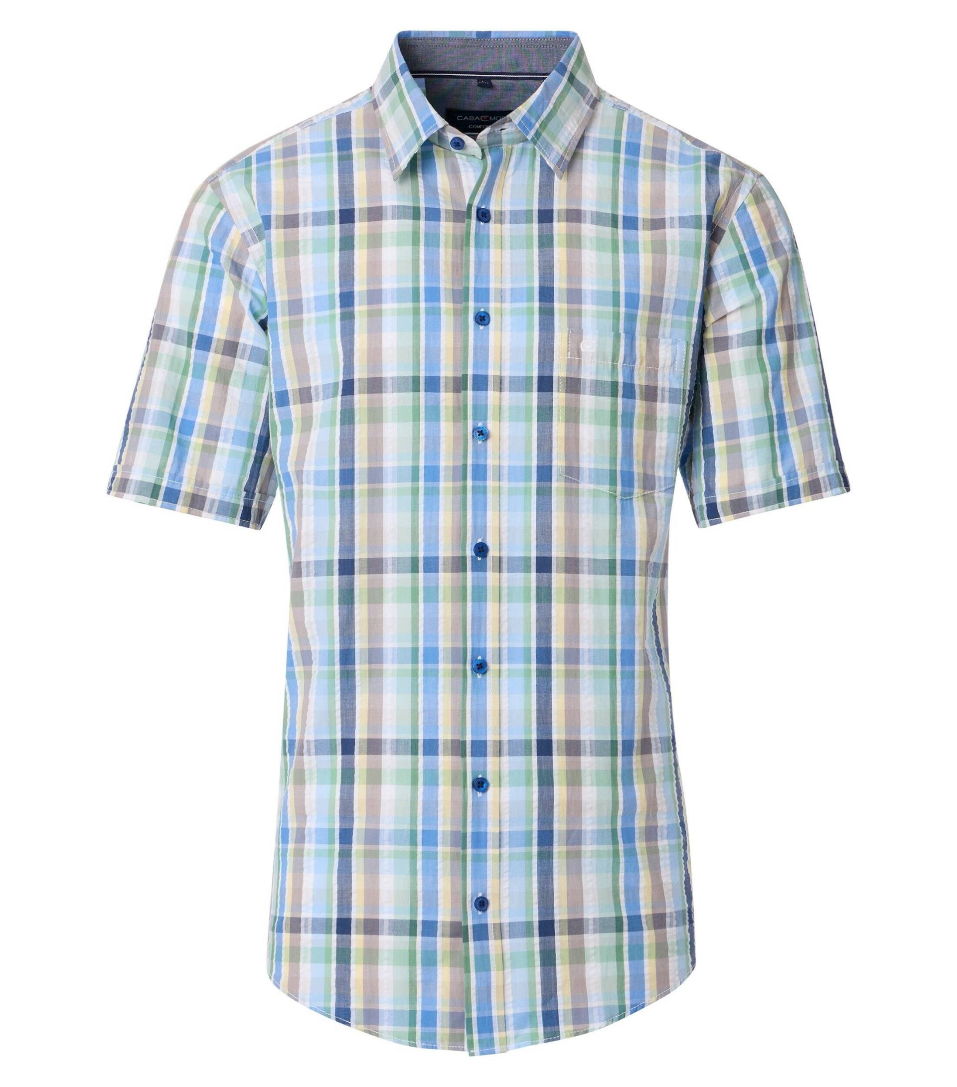 CASAMODA - Freizeithemd Kurzarm grün - Gr. - XL von CASAMODA