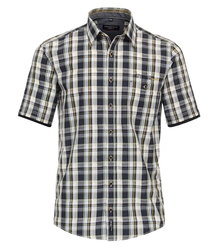 CASAMODA Freizeithemd Kurzarm kariert Casual Fit Dunkelblau 4XL CASAMODA Freizeithemd Kurzarm kariert Casual Fit Dunkelblau 4XL von CASAMODA