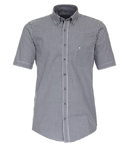 CASAMODA Freizeithemd Kurzarm kariert Casual Fit Dunkelblau L CASAMODA Freizeithemd Kurzarm kariert Casual Fit Dunkelblau L von CASAMODA